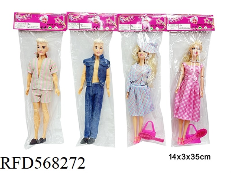 11.5-INCH REAL LIFE BARBIE MOVIE FASHION DOLL 3 MIXED VERSIONS