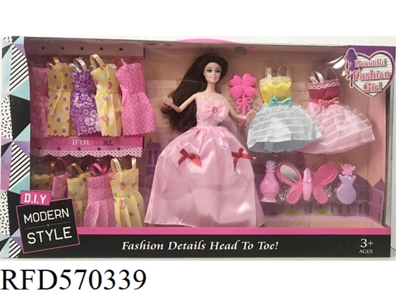 REPLACEMENT GIFT BOX BARBIE PRINCESS ACCESSORIES