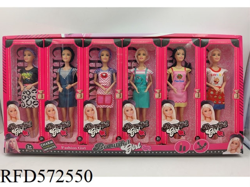 11 INCH SOLID BODY 9-JOINT FASHION BARBIE