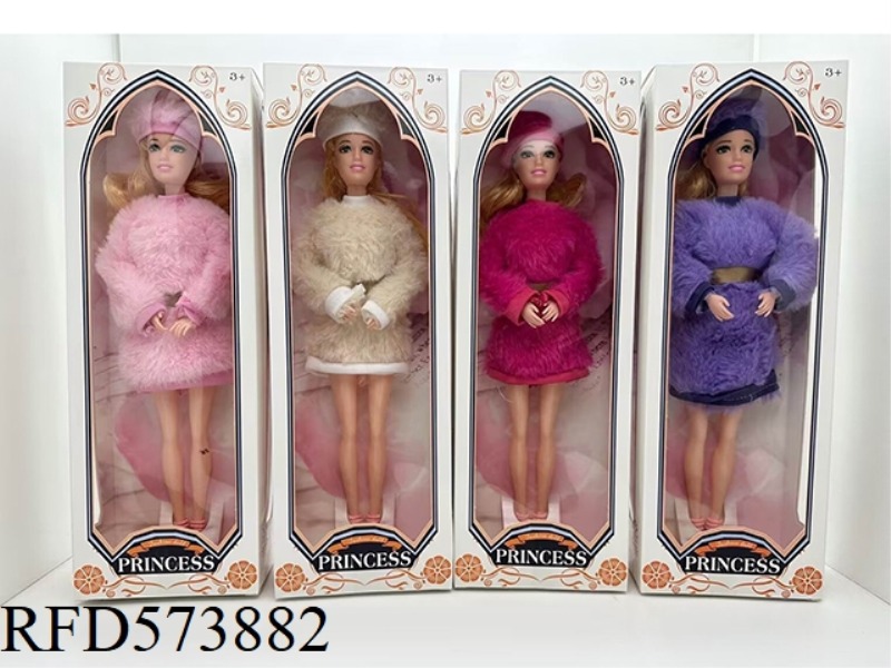 11-INCH 9-JOINT HOODED SWEATER FASHION BARBIE DOLL