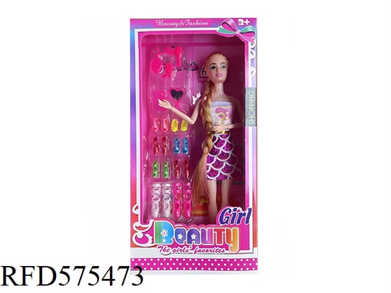 11.5-INCH 9-JOINT SOLID BARBIE