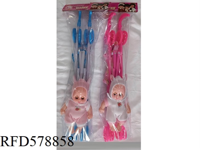 10 INCH DOLL WITH IC WITH CART