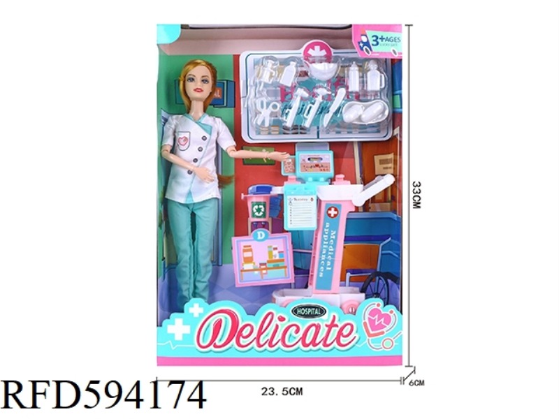 11-INCH BARBIE DOCTOR