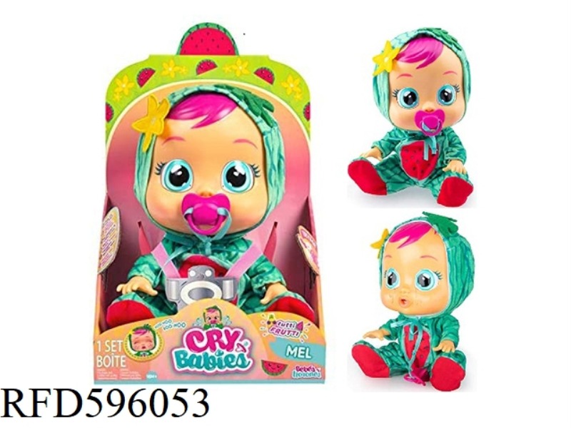 (WATERMELON) THE 14TH INCH VINYL CRYING DOLL
