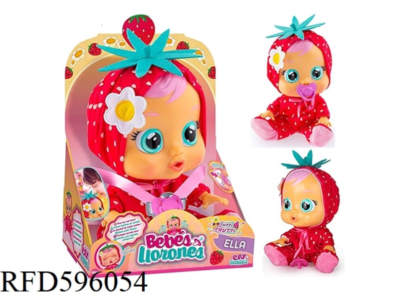 (STRAWBERRY) THE 14TH INCH VINYL CRYING DOLL