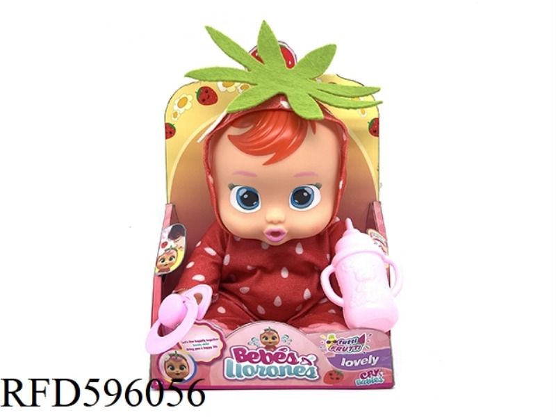 (STRAWBERRY) THE 10TH INCH VINYL CRYING DOLL