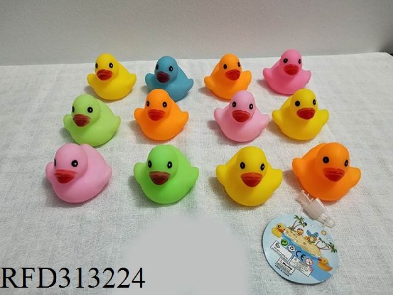 RUBBER DUCKS WITH BB SOUND 12PCS