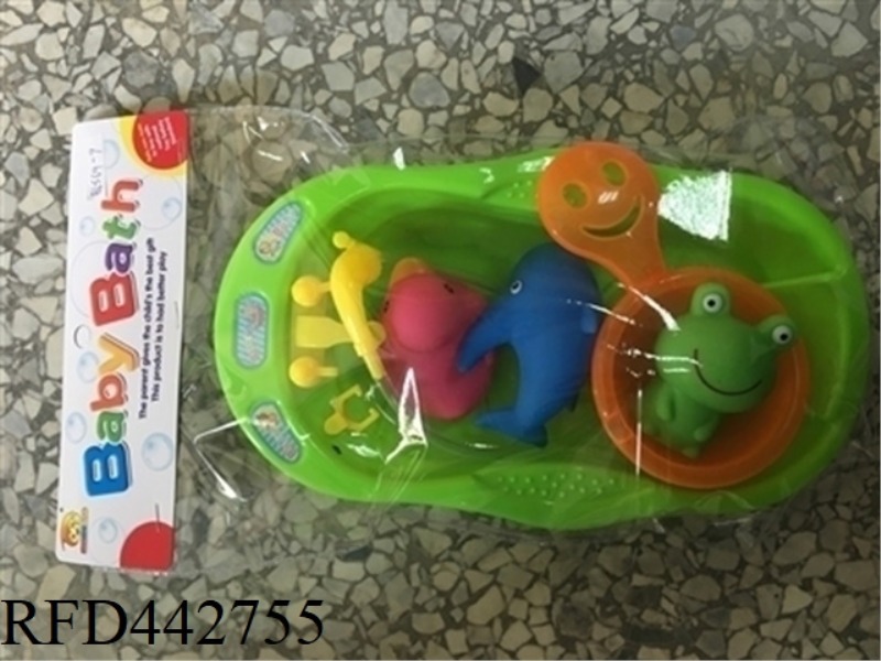 PLASTIC LINED ANIMAL WITH BATH