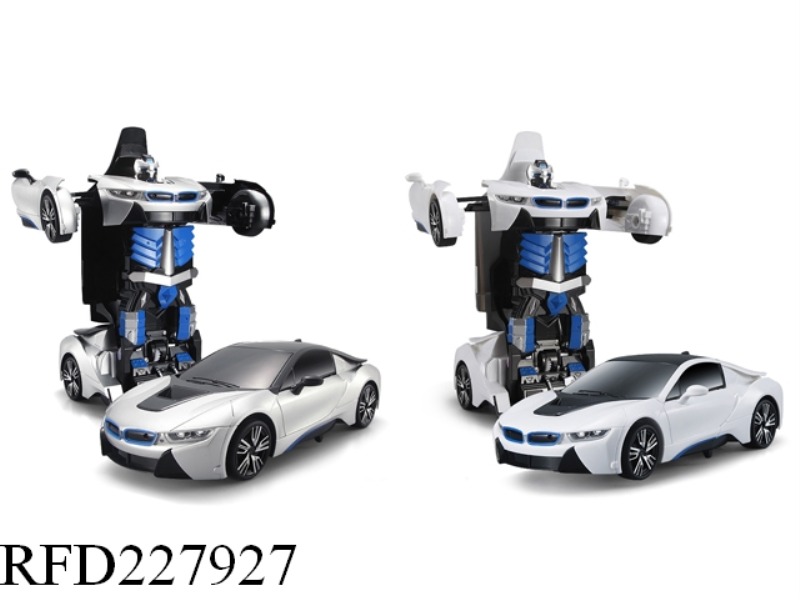 1:14 BMW I8 SIMULATION R/C INTERACTION DEFORMATION OF AUTOBOTS WITH LIGHT(INCLUDE BATTERY)