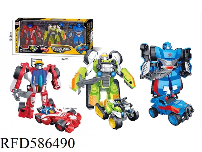 ONE-CLICK TRANSFORMING ROBOT TWO-IN-ONE