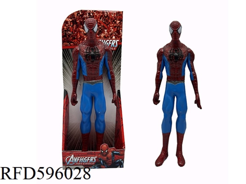 COMIC LEAGUE OF LEGENDS 11.5 INCH VINYL SPIDER-MAN WITH THEME LIGHTING MUSIC.