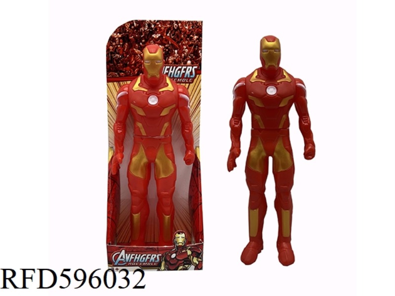 COMIC LEAGUE OF LEGENDS 11.5 INCH FULL VINYL IRON MAN WITH THEME LIGHTING AND MUSIC
