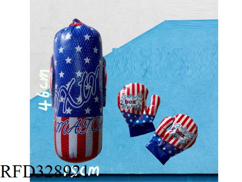 THE AMERICAN FLAG BOXING GLOVES