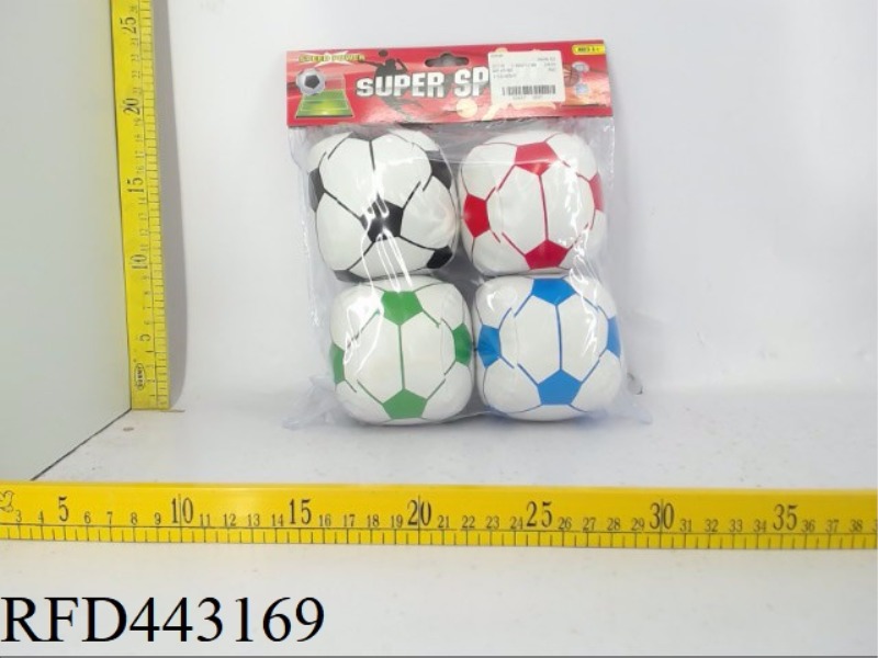 3-INCH FOOTBALL FOUR COLORS