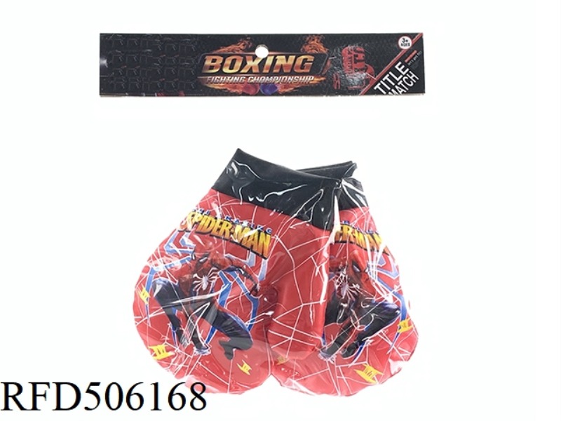 NEW RED SPIDER-MAN BOXING GLOVES
