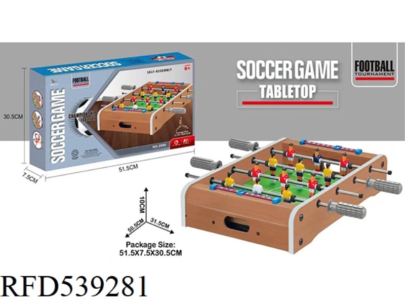 WOODEN FOOTBALL TABLE
