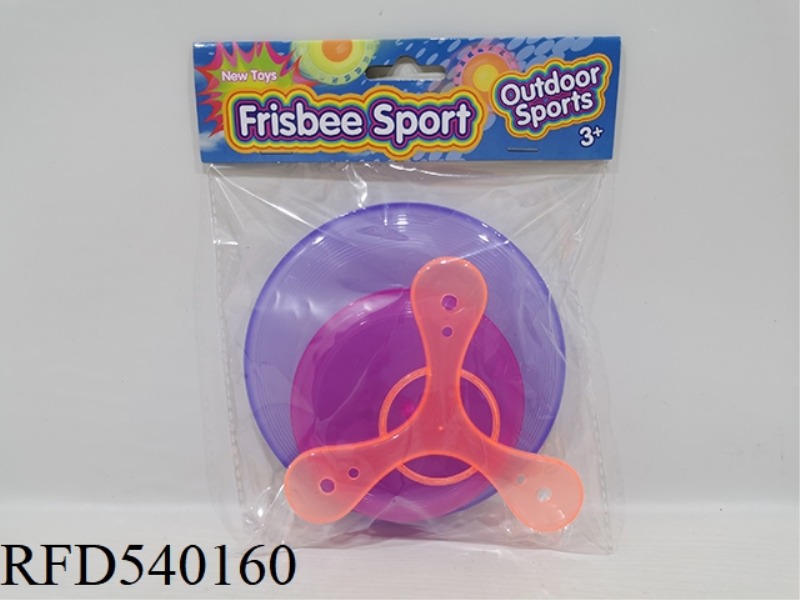 OUTDOOR SPORTS TRANSPARENT FRISBEE