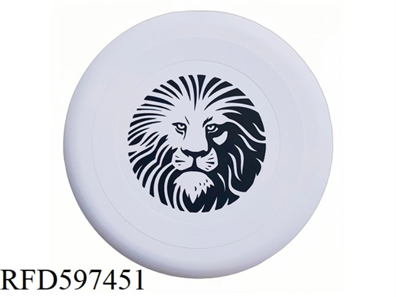 TPR22CM (WHITE LION HEAD) FRISBEE