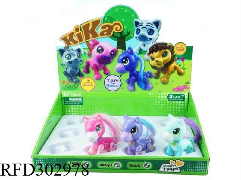 HORSE WITH SOUND 12PCS
