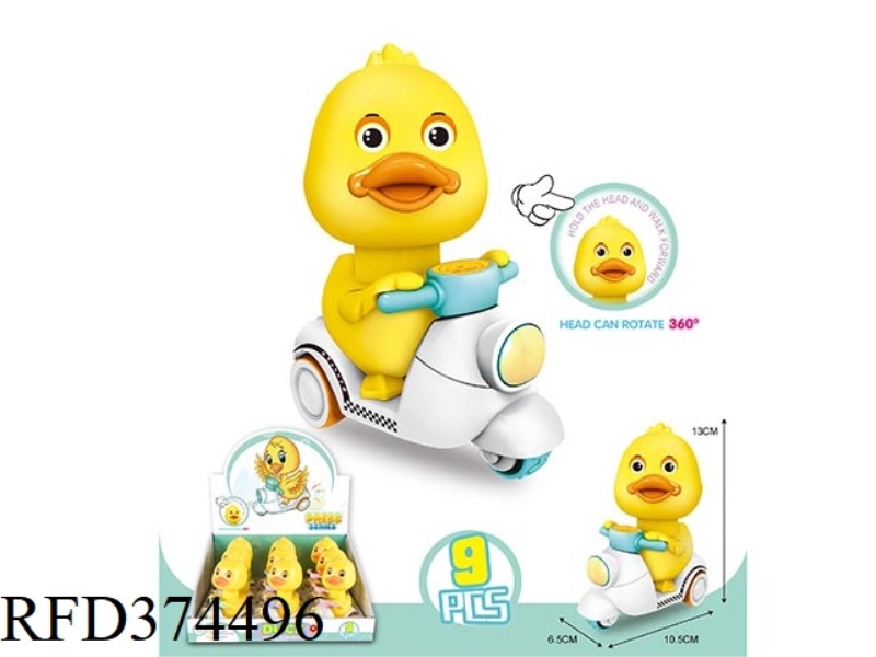 PRESSING MOTORCYCLE DUCK 9PCS