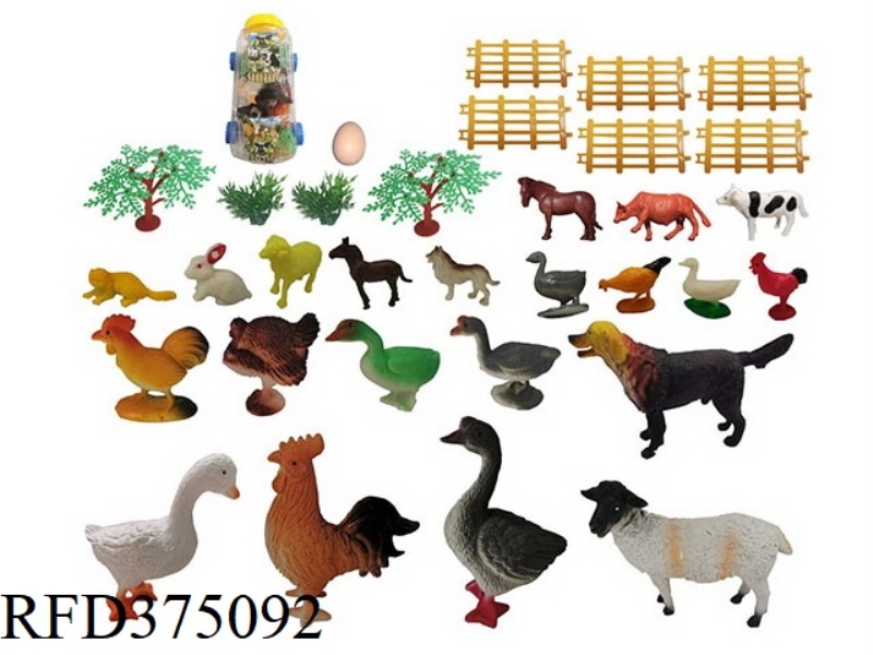 3-6 INCH HOME POULTRY, 32PCS