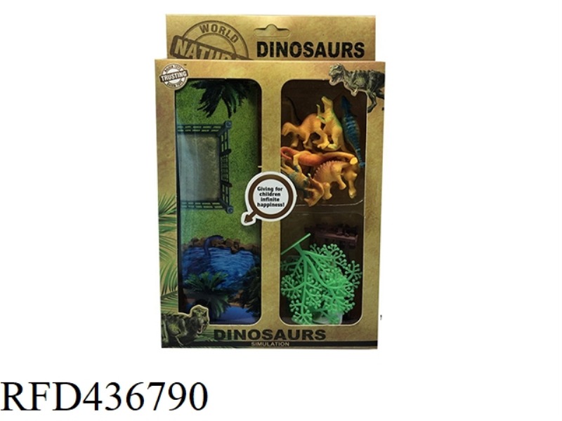 DINOSAUR SUIT (10 PACK) WITH MAP