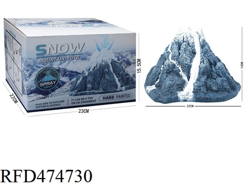 SNOW MOUNTAIN MODEL (CAN BE SPRAYED)