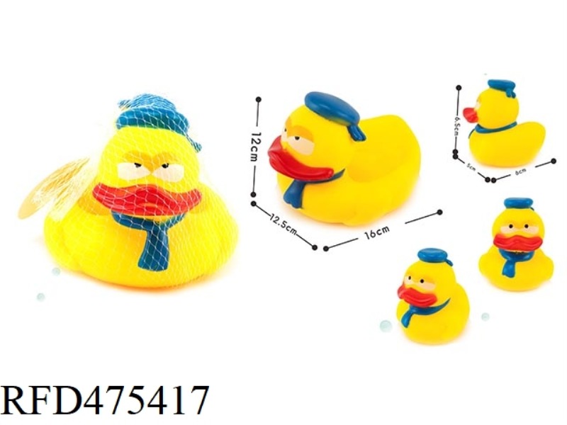 BIG DOCTOR DUCK MOTHER AND SON SET (LARGE + SMALL 4PCS)
