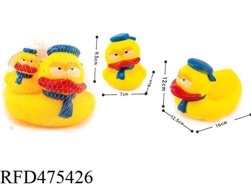 BIG DOCTOR DUCK MOTHER AND SON SET (LARGE + MEDIUM 2PCS)