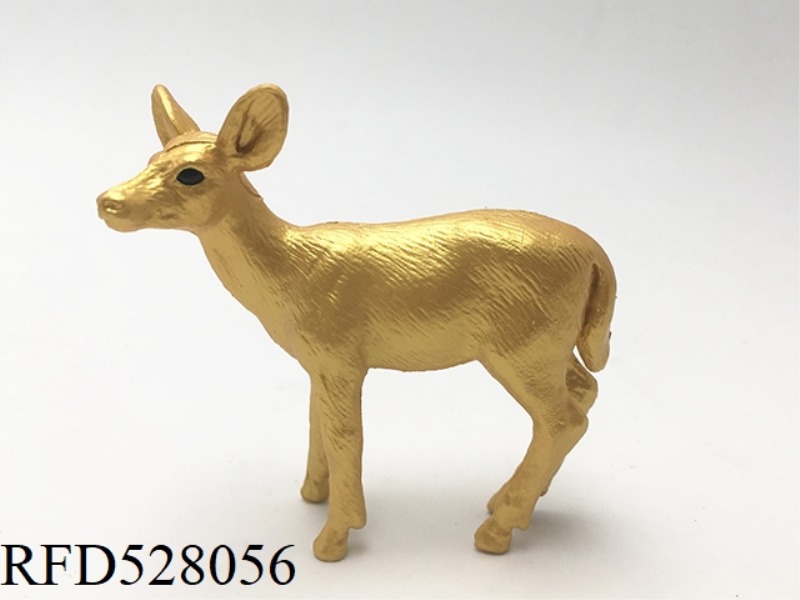 GOLDEN FEMALE WHITE TAIL DEER (SMOOTH FACE)