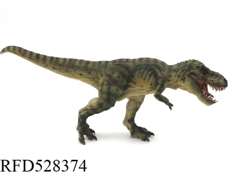 GRASS GREEN WALKING TYRANNOSAURUS REX (MOUTH CAN BE OPENED AND CLOSED)