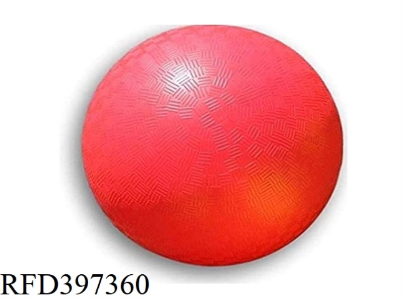 8.5 INCH RED PLAYGROUD BALL