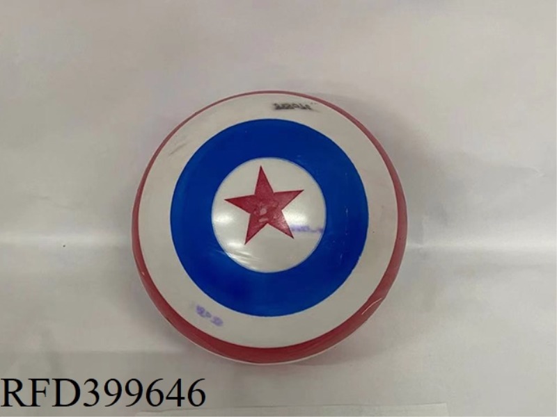 22CM DOUBLE PRINTING BALL (FIVE-POINTED STAR PLUS ROUND)