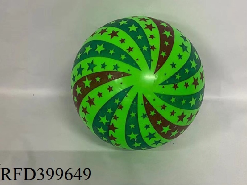 22CM FULLY PRINTED BALL (FIVE-POINTED STAR STRIPE)