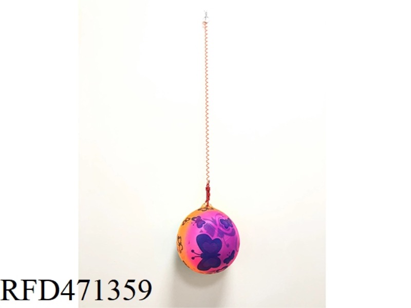 9 INCH BUTTERFLY RAINBOW CHAIN BALL (WITH LIGHT)