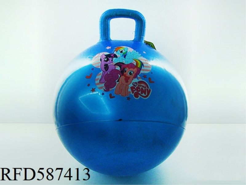 18 INCH PONY HANDLE BALL (4-COLOR MIXED)