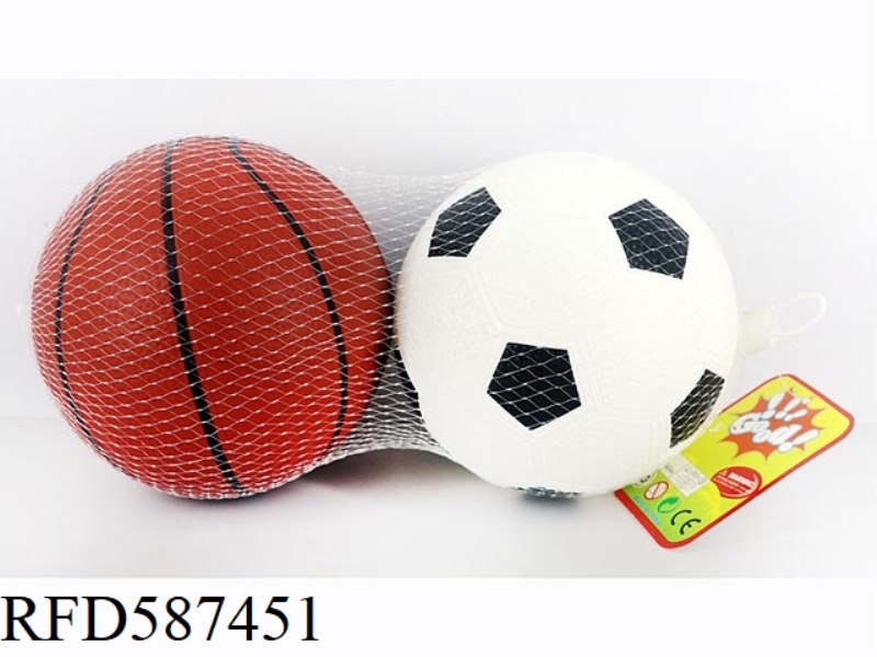 THICKENED 5-INCH FOOTBALL AND BASKETBALL