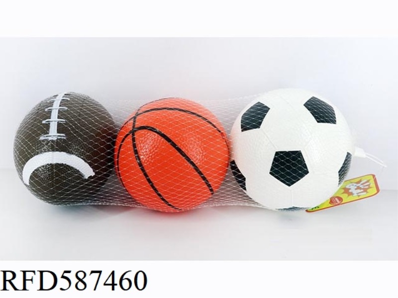 5-INCH FOOTBALL, BASKETBALL, RUGBY