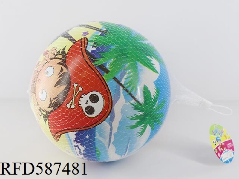 9-INCH PIRATE ALL-PRINTED BALL