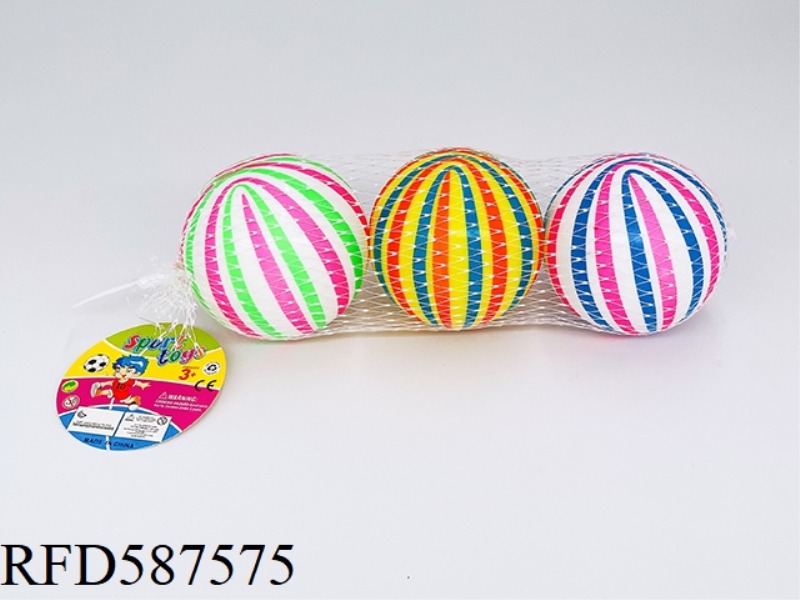 3 INCH CANDY STRIPED THREE-PACK