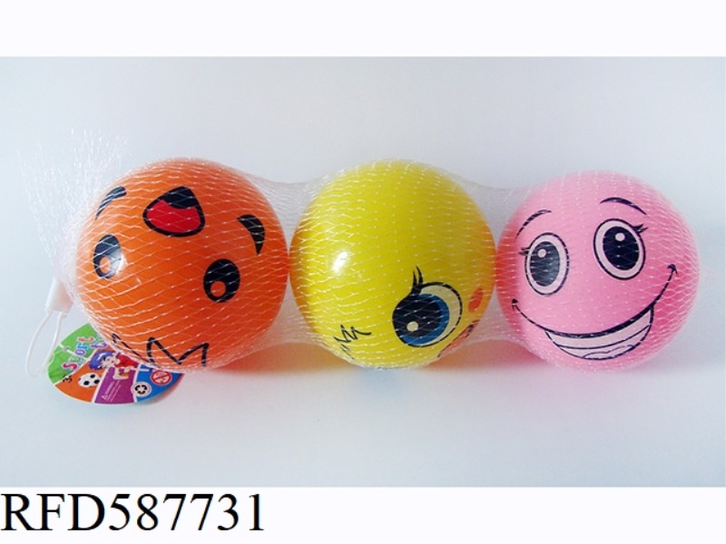 4-INCH EXPRESSION HAPPY BALL
