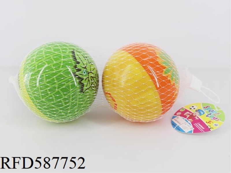 4-INCH FRUIT BALLS IN TWO PACKS