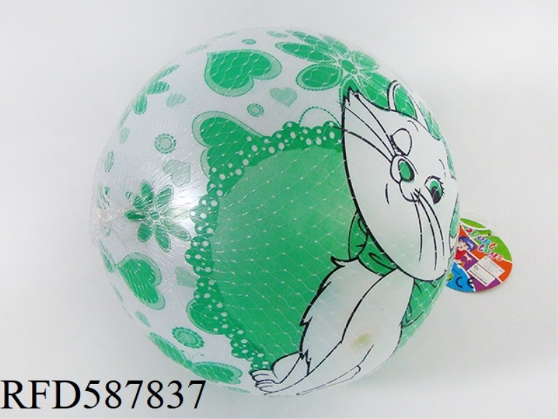 9 INCH CAT TWO-COLOR BALL (4-COLOR MIXING)