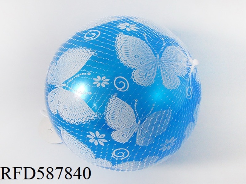 9-INCH BUTTERFLY TWO-COLOR BALL (4-COLOR MIXING)
