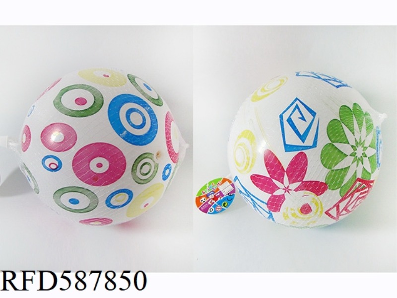 9 INCH SPRAY TWO-COLOR BALL (2 MIXED)