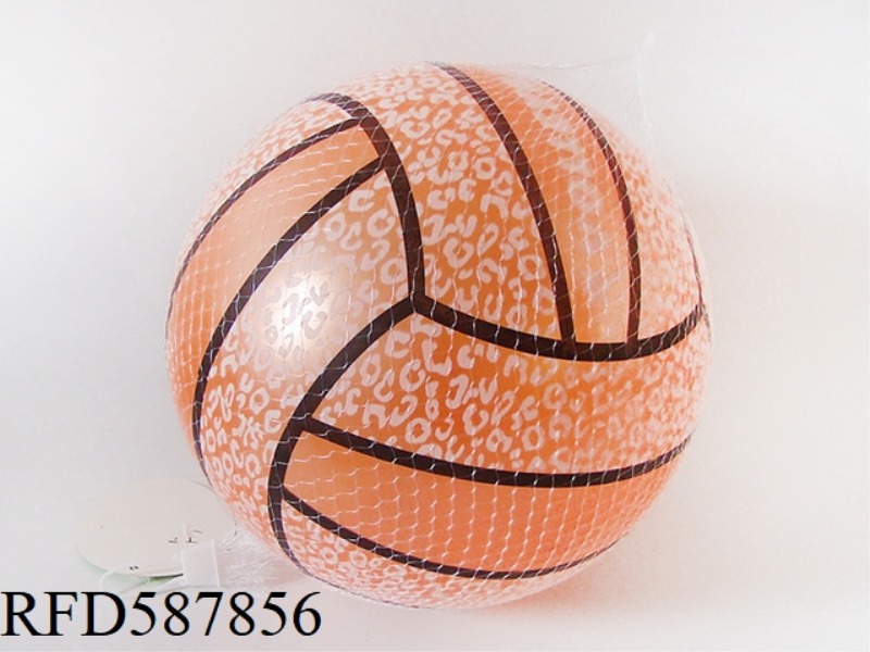 9-INCH PRINTED VOLLEYBALL (4-COLOR MIXED)