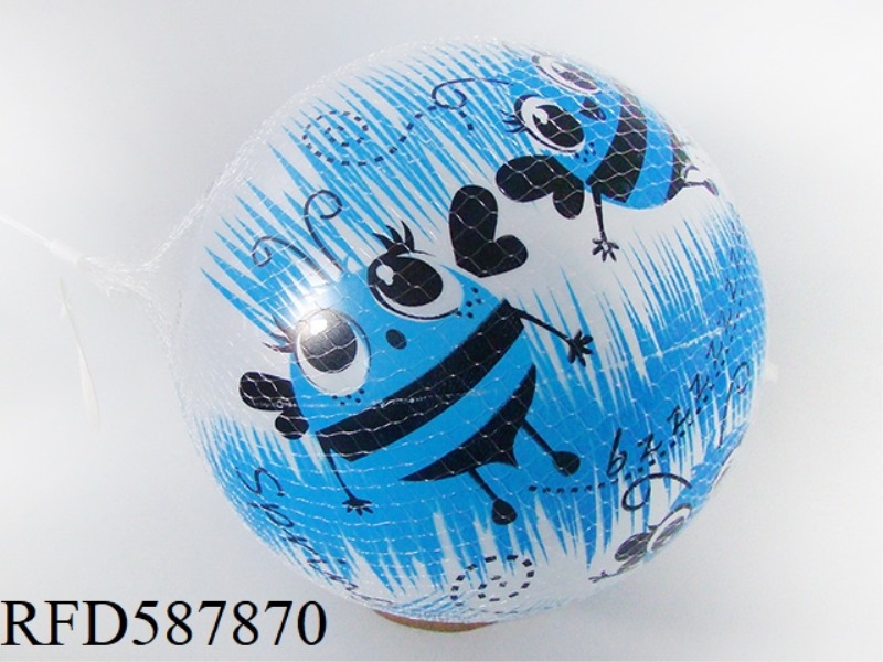9 INCH BURT'S BEES TWO-COLOR BALL
