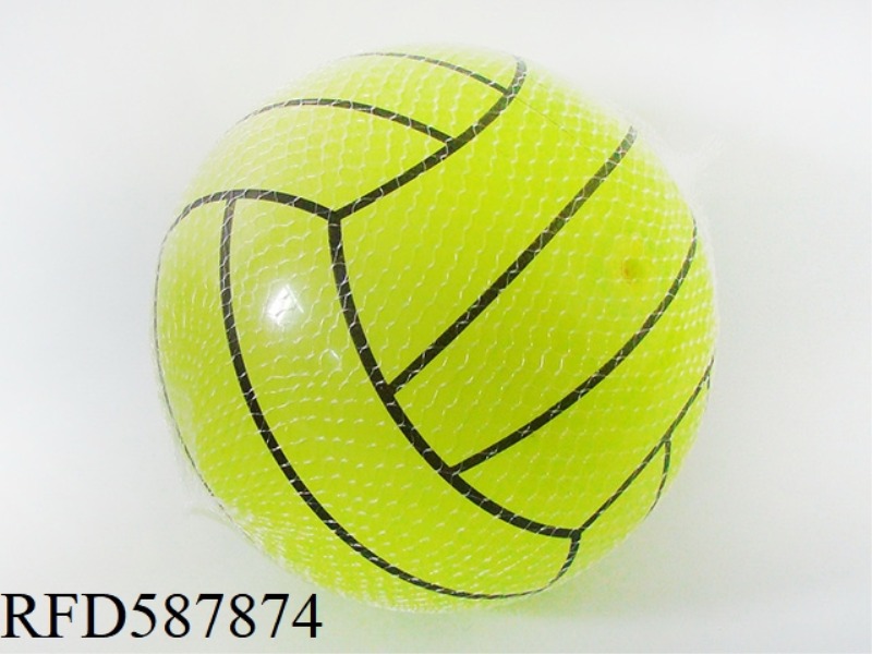 9-INCH PRINTED VOLLEYBALL (4-COLOR MIXED)
