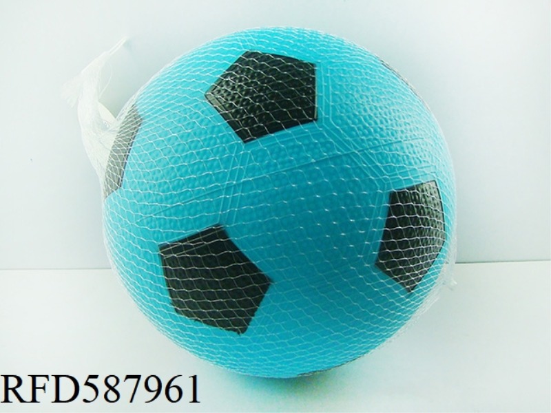 9-INCH GRANULAR RUBBER 4-COLOR FOOTBALL