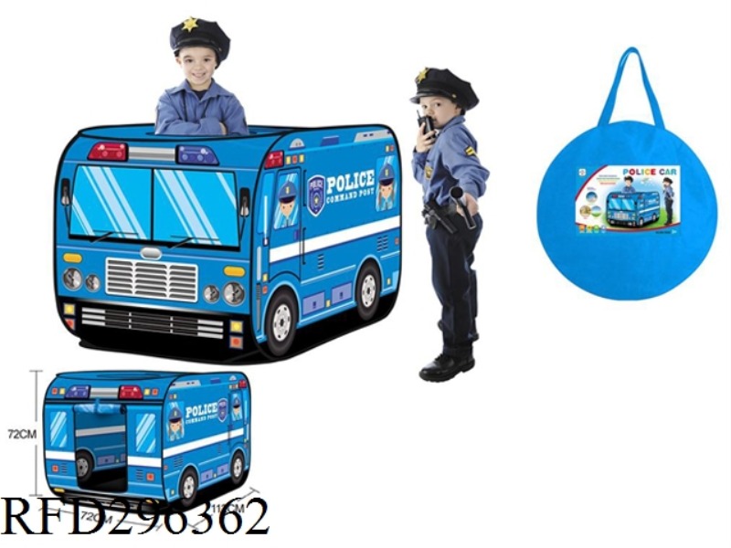 CHILDREN'S POLICE CAR TENT